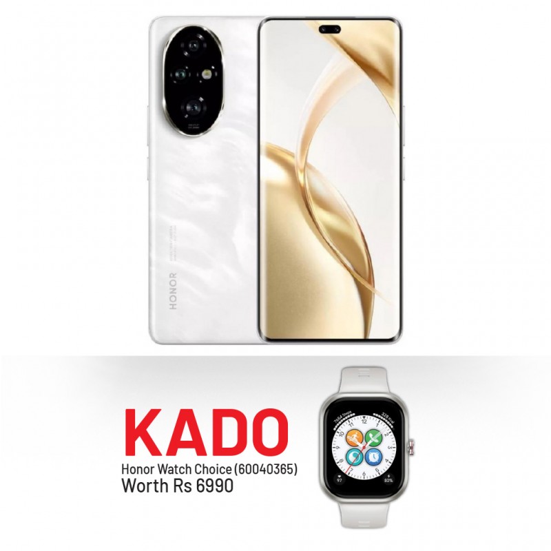 Honor 200 Pro Moonlight White & Free Honor Choice Smart Watch