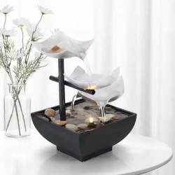 Shaped Water Fall Fountain Iron & Plastic BT-PQ004