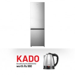 Hisense RB329N4ACE Refrigerator & Free Decakila KEKT031M Stainless Steel Kettle