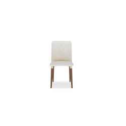 Abbey Table and 6 Chairs Off White & Champagne