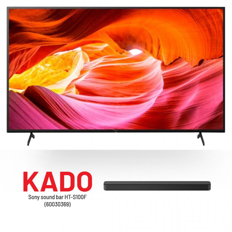 Sony KD-55X75K AF1 55'' 4K Smart Android Led TV & Free Sony soundbar HT-S100F