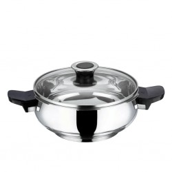 Vinod SMGPC35 3.5L S/S Outer Lid Magic Cooker With 2 Extra Lids Induction