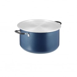 Vinod ZBP32 32cm - 14L Zest Biryani Pot With S/S Lid & Dum Lid - 4mm Non Stick