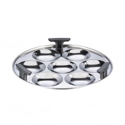 Vinod SSMUKD26 6 Plates 2.5mm Induction Multi Kadai With SS Lid