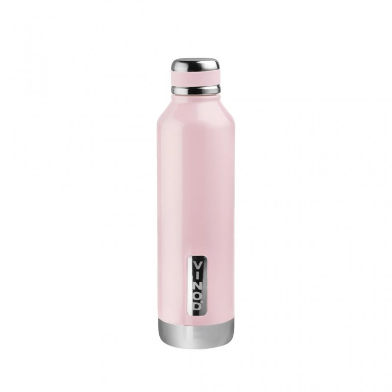 Vinod BLG750 750ml Light Pink Gennext Bling Bottle S/S