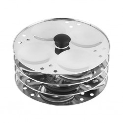 Vinod IDC6 6pcs Induction Idli Cooker With SS Lid