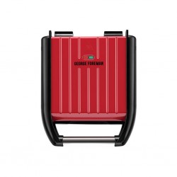 George Foreman 25030 Steel Compact Red Grill GF020 "O"