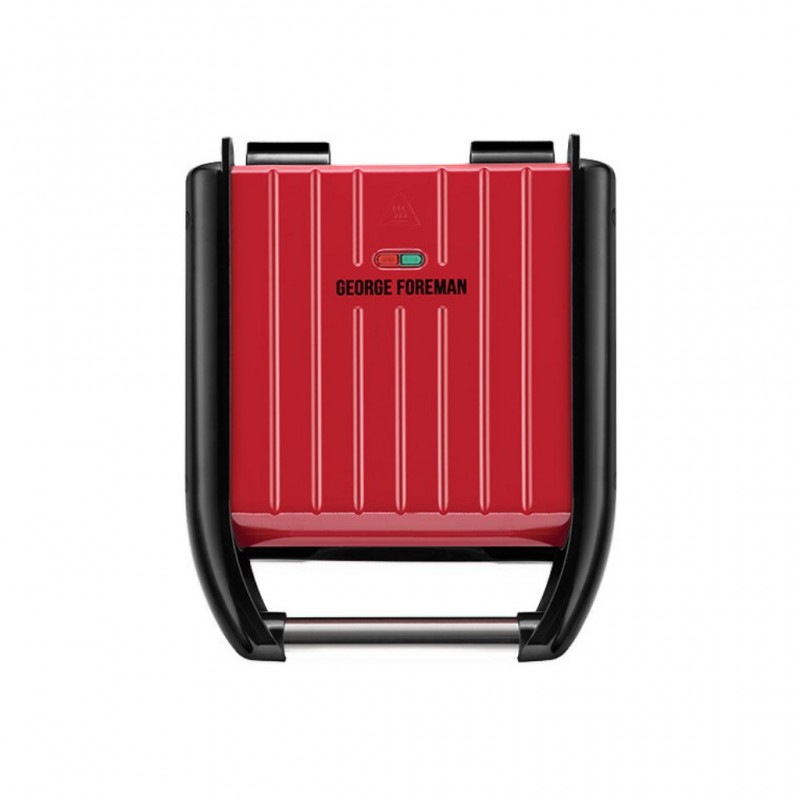 George Foreman 25030 Steel Compact Red Grill GF020 "O"