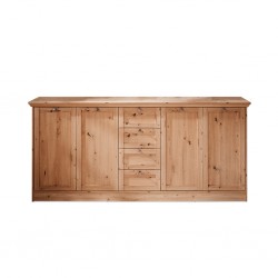 Timber Sideboard 4 Doors And 4 Drawers Artisan Oak