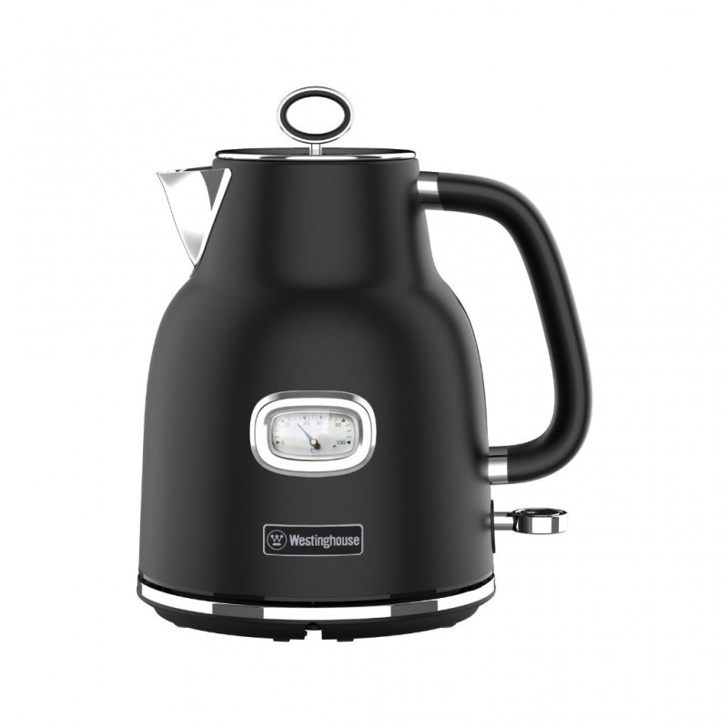 Westinghouse WKWK142BK 1.7L Retro Black Electric Kettle