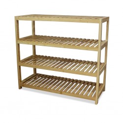 Alaska Bambous Shoe Rack Natural Color