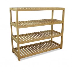 Alaska Bambous Shoe Rack Natural Color