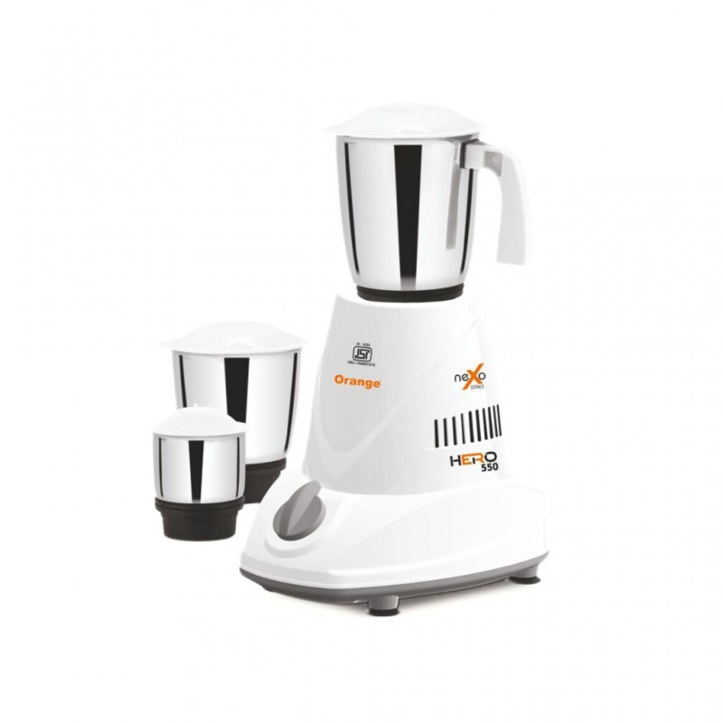 Orange HERO 550W OMXG514 WH Mixer Grinder ORA169