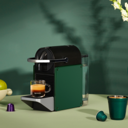 Nespresso Pixie C62 Dark Green Coffee Machine Non Milk 2YW - 10094050 "O"