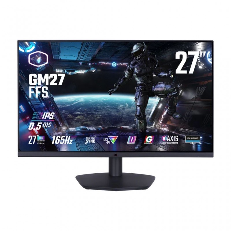 COOLER MASTER MONITOR GM27-FFS 27" FHD 165Hz