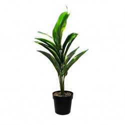 Artificial Potted Plant Purple & Green 40 cm