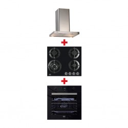 Defy DHG604 Built-in Hob + Defy DBO489E Built-in Oven + Defy DCH317 Cooker Hood