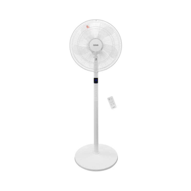 NNIO N1650DCSFR 16" AI WH DC Stand Fan With Remote Auto Speed by Temp