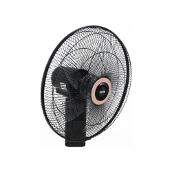 NNIO N1620WFR 16" Black & Rose Gold Wall Fan With Remote