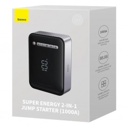 Baseus Super Energy 2-In-1 Jumpstarter 1000a Black Cgcn000001