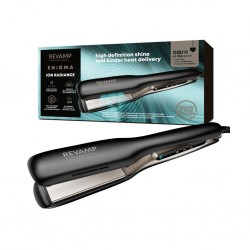 Revamp ST-3000-EU Enigma Wide Ionic Radiance 3YW Ceramic Hair Straightener