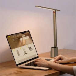 Baseus Smart Eye Series Charging Desk Lamp Gray Folding Reading (Smart Light ) Dgzg-0g