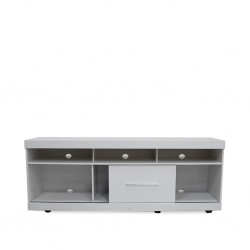 Onix Low TV Cabinet White High Gloss