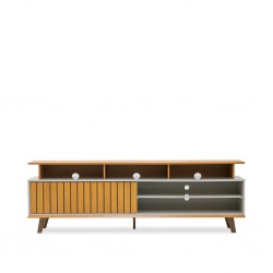 Flow Low TV Cabinet Cedar & Bali