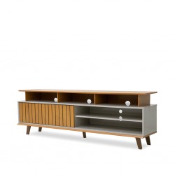 Flow Low TV Cabinet Cedar & Bali