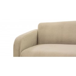 Brava Sofa 3+2+Armless Chair Brown Fabric