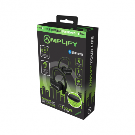 Free Volkano Amplify Earbud- Bluetooth AM-1118-BK