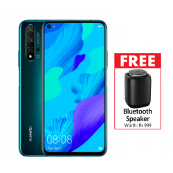 Huawei Nova 5T Green & Free Huawei Bluetooth Speaker