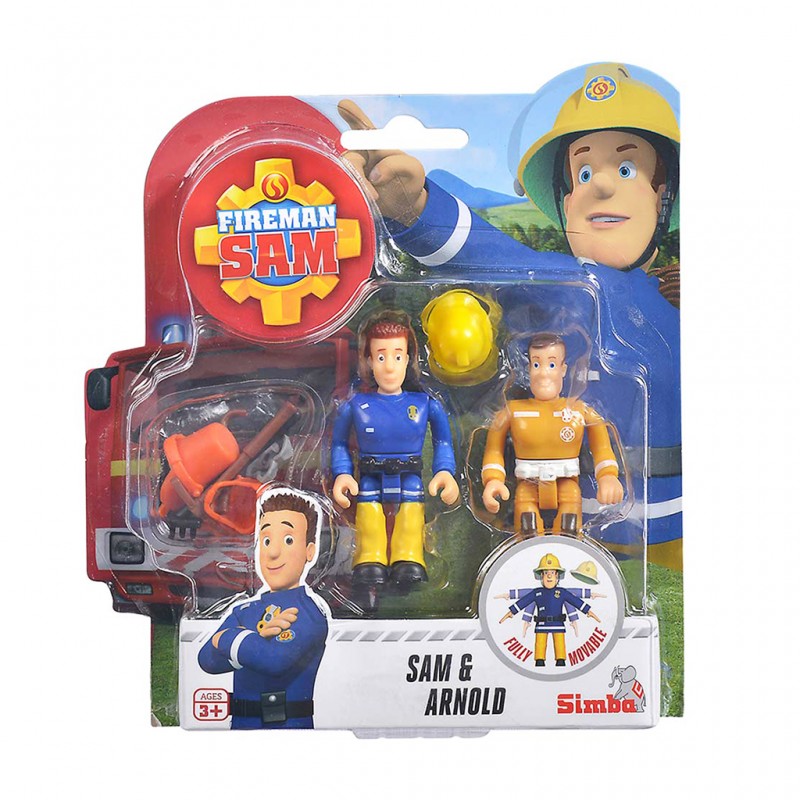 Simba - Fireman Sam & Arnold Figurines Double Pack Ii, 4 Asst. 109251026038