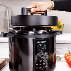 Nutricook NC-SP208K 8L 2YW Black SS Smart Pot 2"O"