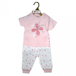 Girl Pyjama Set Butterfly 12-18 mths LI56022