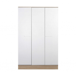 Base Teen Room Wardrobe W/3 Drs Italian Oak/White