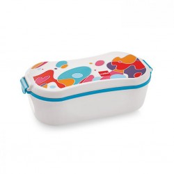 Cello CEL054 Plastic Insulated WH Lunch Box Doppler "O"