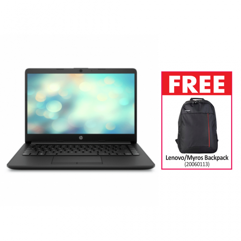 HP 14 Pentium  N5030 Silver & Free Backpack