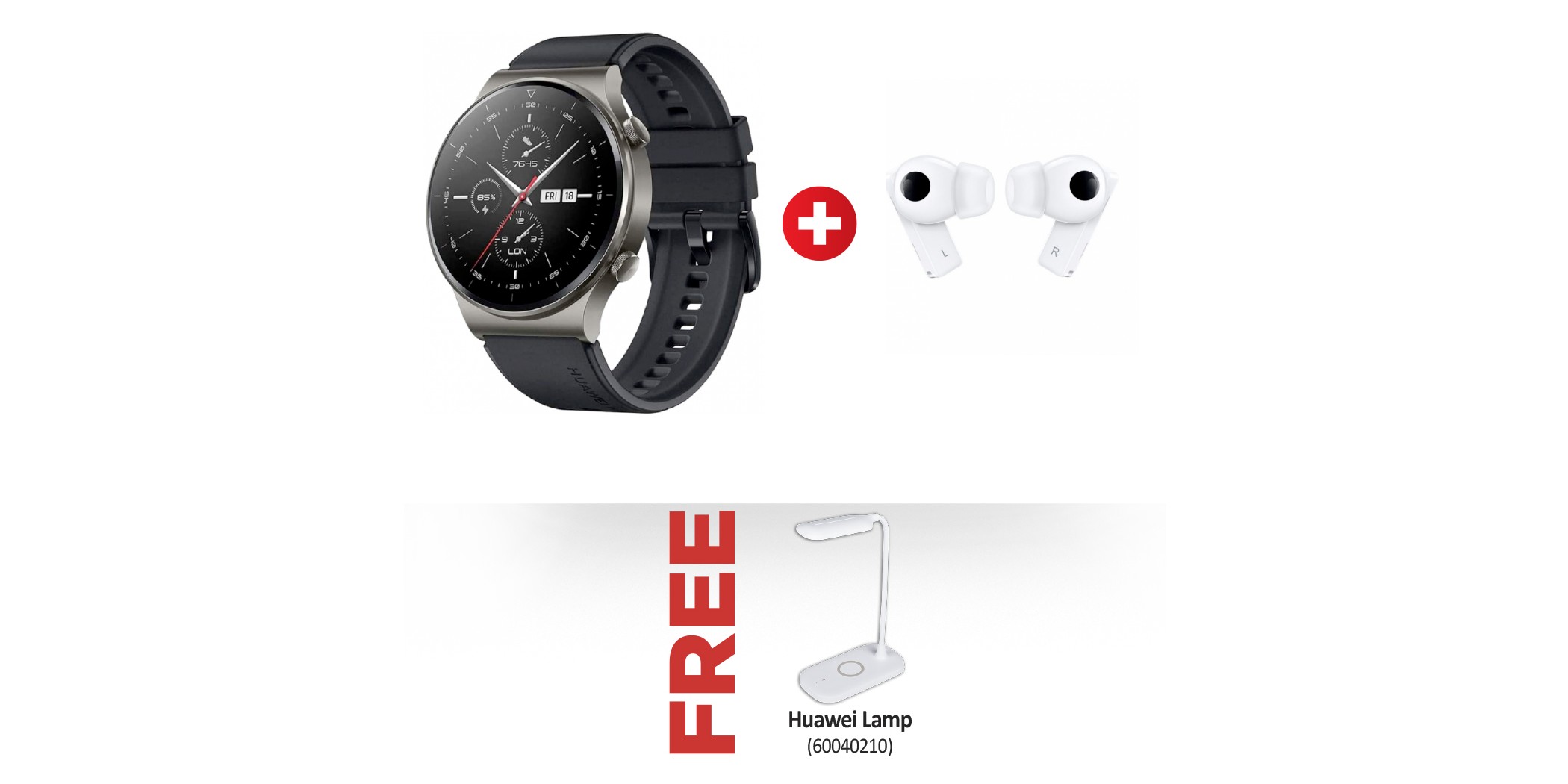 Huawei watch best sale gt 2 freebuds