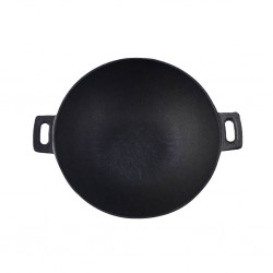 Wonderchef WON515 Forza Cast Iron 24cm Kadhai Pre-seasoned