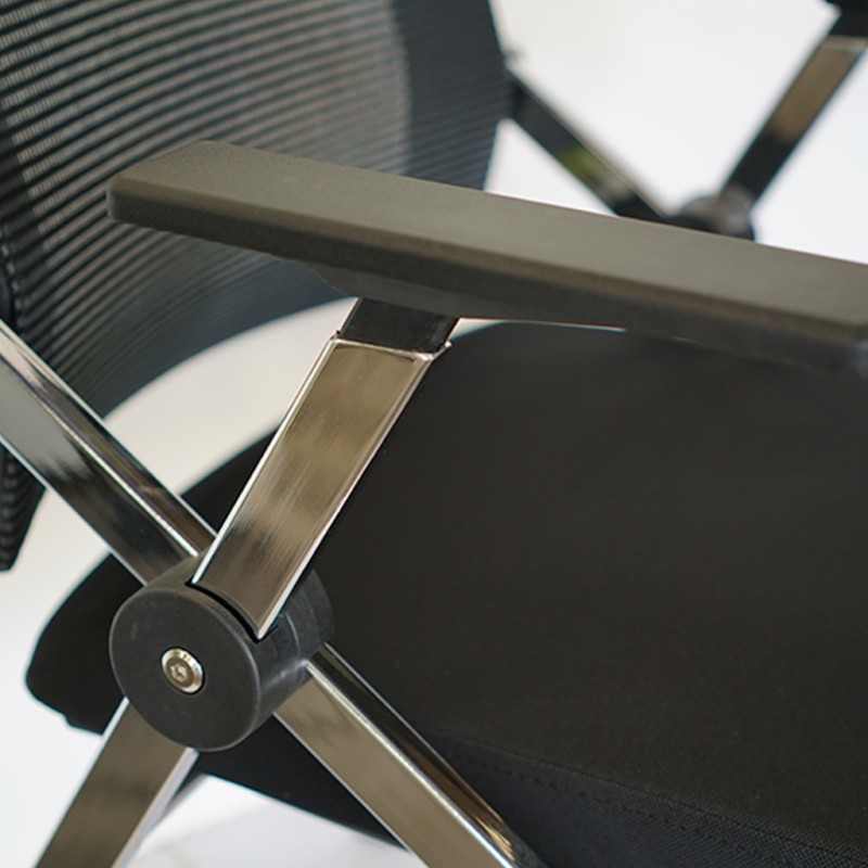 Aven Visitor Chair Full Black Color