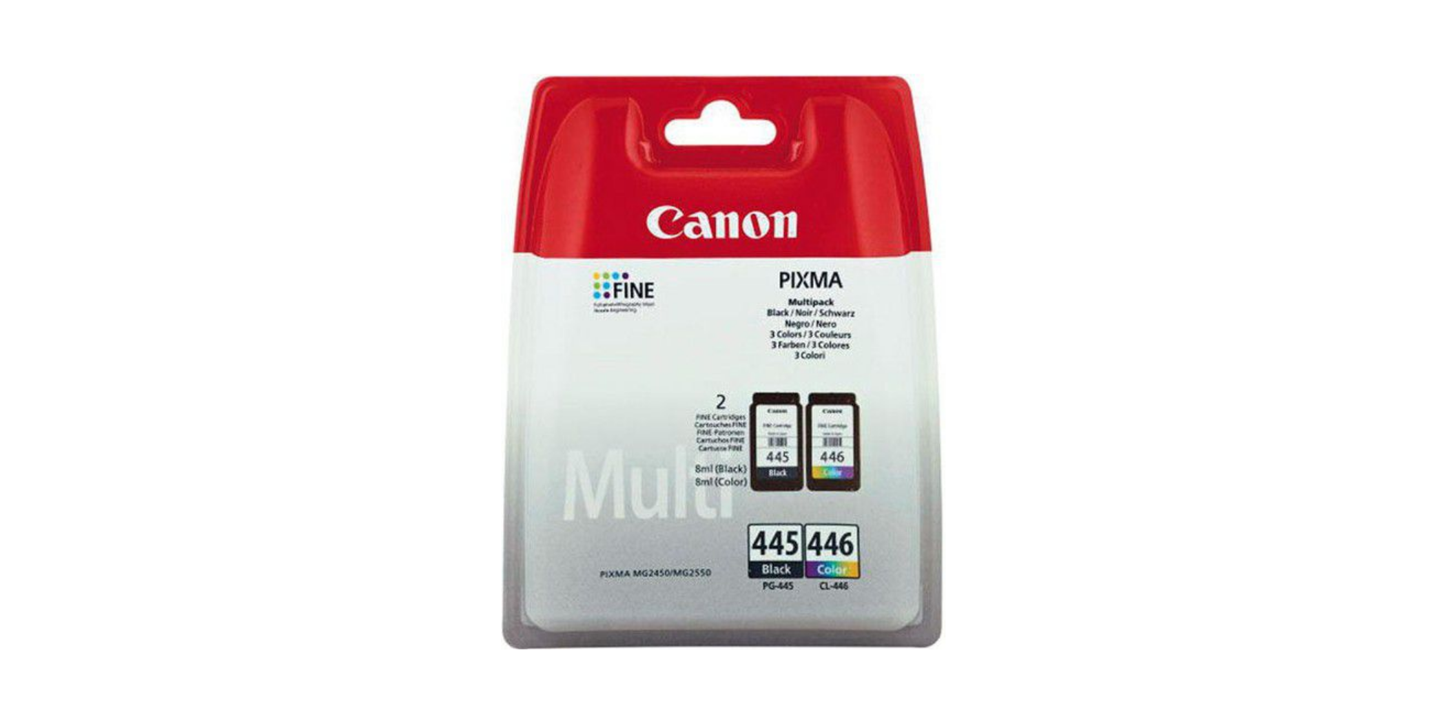 Canon Pg 445cl 446 Ink Cartridge Multipack 9348