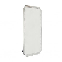 Floor Mirror W/Stand MDF Silver Finish W90x H180 cm JC-MN219