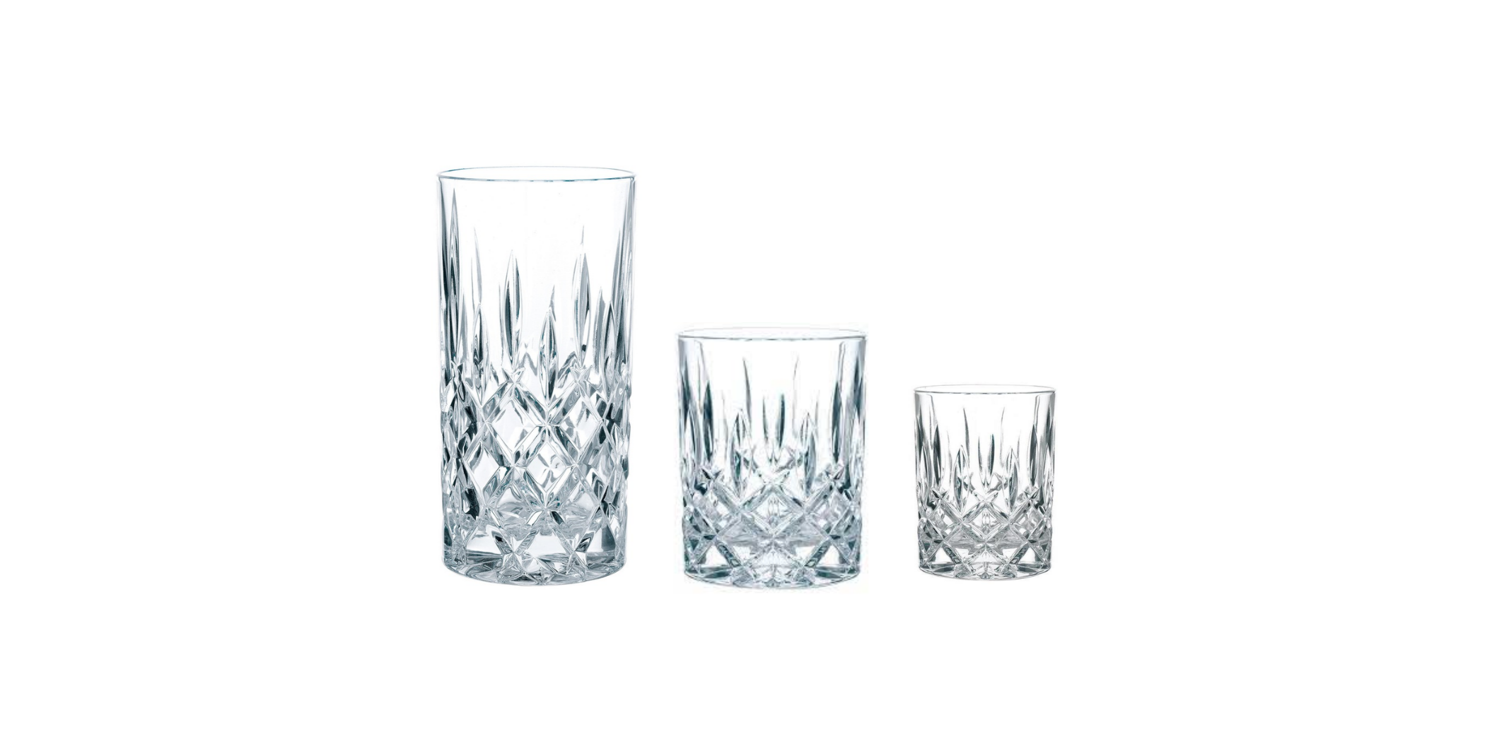 Nachtmann 101764 18pcs Glass Tumbler Nobless Set O