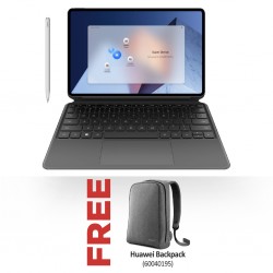 Huawei Matebook E Package (11th Gen i3/8G/128GB) In Nebula Gray & Free Huawei Backpack