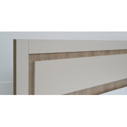 Portobello Bed 180x200 cm Beige & Oak