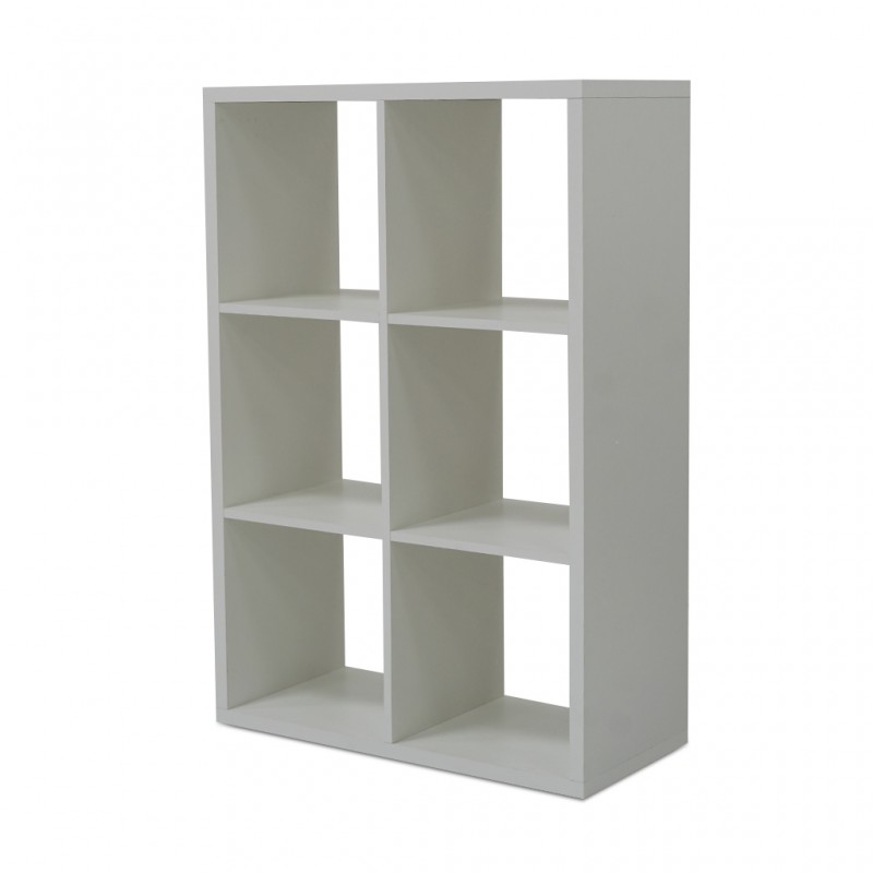 Max Shelving Unit 6 Tiers White Color