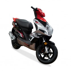 New Way SS50QT-M Silver 50cc Scooter