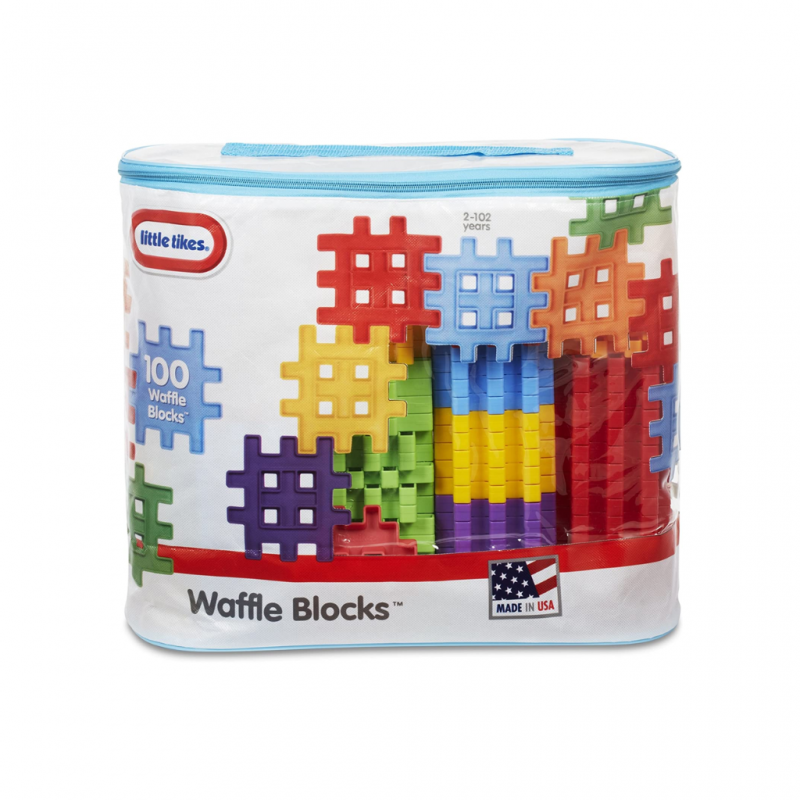 Little Tikes Indoor Waffle Blocks 100pc Bag