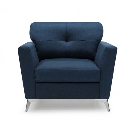 Loft 1 Seater in Blue Col Fabrics